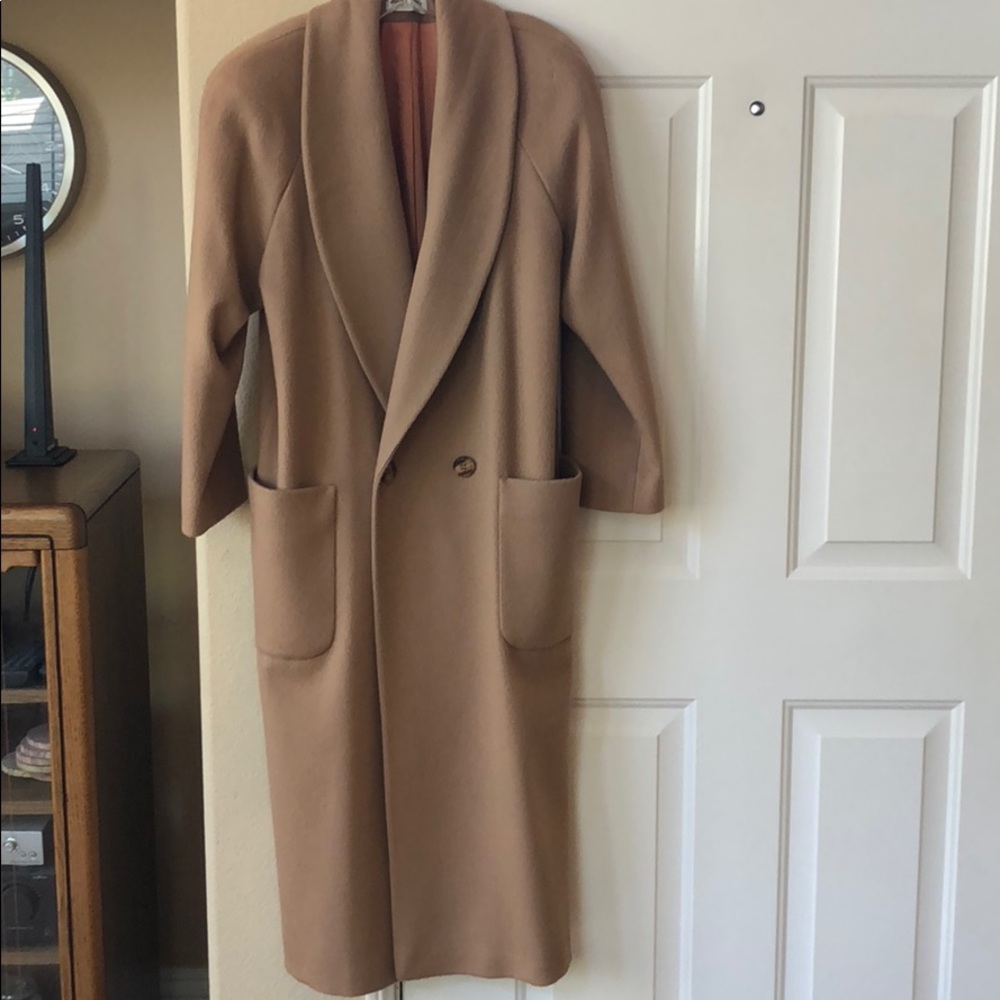 John Weitz Camel color jacket size large